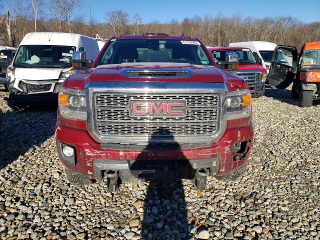 1GT42YEY2JF224877 - 2018 GMC SIERRA K3500 DENALI RED photo 5