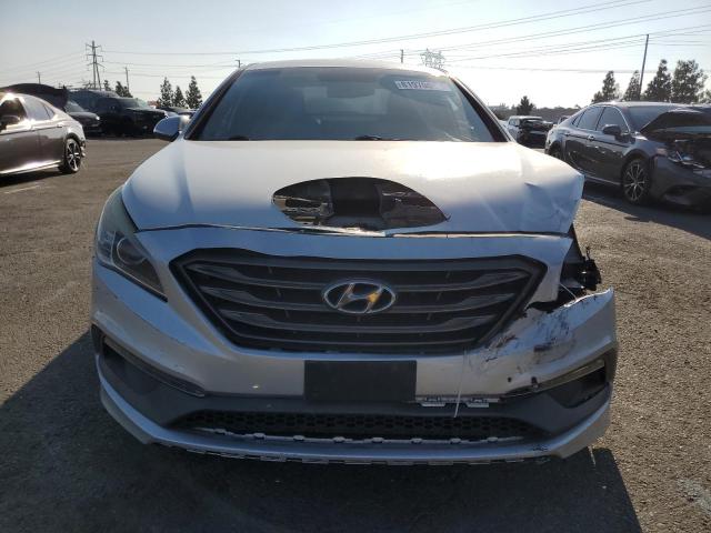 5NPE34AB2FH093779 - 2015 HYUNDAI SONATA SPORT SILVER photo 5
