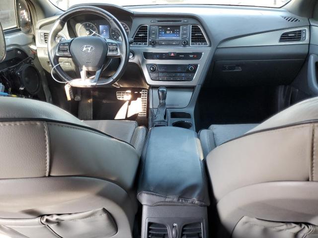 5NPE34AB2FH093779 - 2015 HYUNDAI SONATA SPORT SILVER photo 8