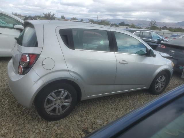 1G1JC6SH0C4140413 - 2012 CHEVROLET SONIC LT فضي صورة 3