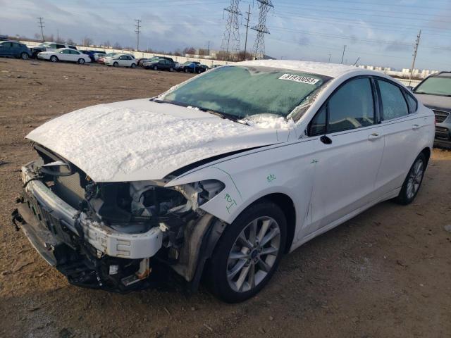 3FA6P0LU5HR374481 - 2017 FORD FUSION SE HYBRID WHITE photo 1