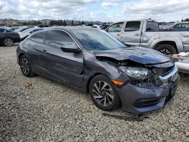 2HGFC4B58GH309322 - 2016 HONDA CIVIC LX CHARCOAL photo 4