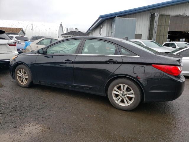 5NPEB4AC3CH360659 - 2012 HYUNDAI SONATA GLS BLACK photo 2