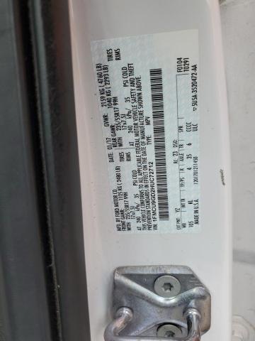 1FMCU9GD2HUC72712 - 2017 FORD ESCAPE SE 白色 照片 13