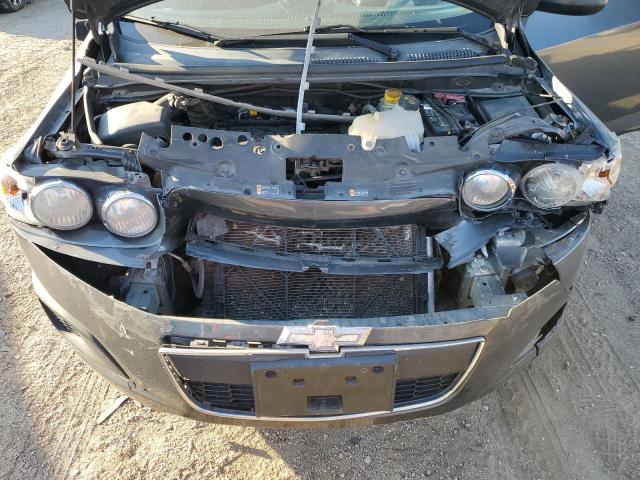 1G1JC6SG1D4174269 - 2013 CHEVROLET SONIC LT GRAY photo 11