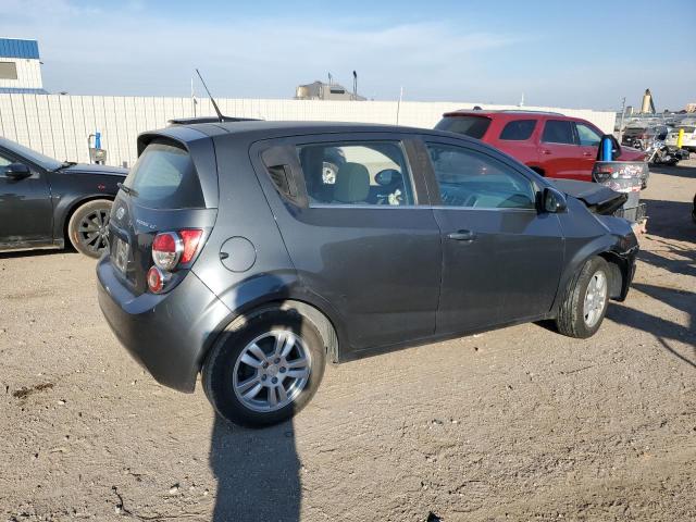 1G1JC6SG1D4174269 - 2013 CHEVROLET SONIC LT GRAY photo 3