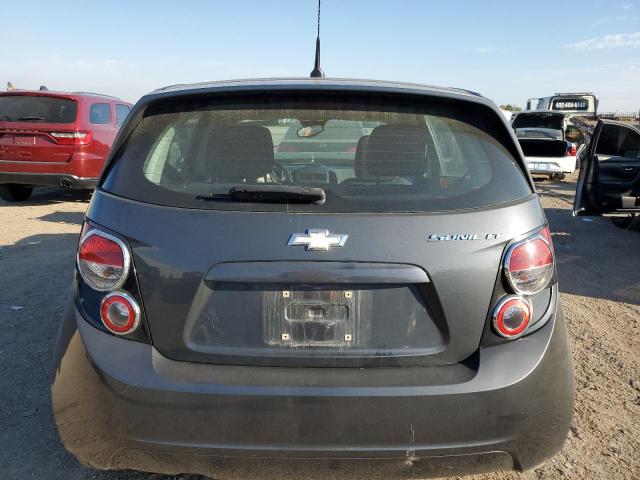 1G1JC6SG1D4174269 - 2013 CHEVROLET SONIC LT GRAY photo 6