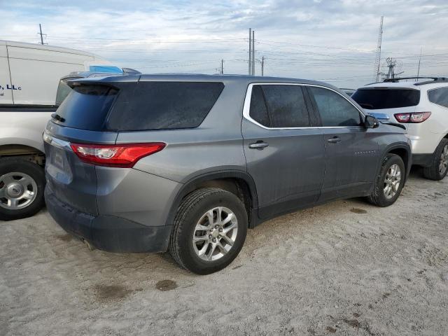 1GNERFKW2JJ199183 - 2018 CHEVROLET TRAVERSE LS GRAY photo 3