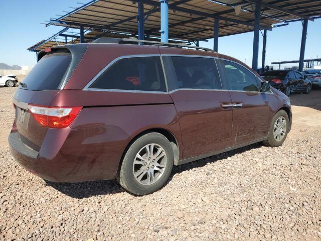 5FNRL5H65CB030539 - 2012 HONDA ODYSSEY EXL PURPLE photo 3