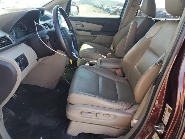 5FNRL5H65CB030539 - 2012 HONDA ODYSSEY EXL PURPLE photo 7