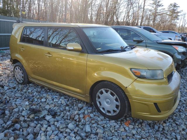 JTLKE50E781054344 - 2008 TOYOTA SCION XB GOLD photo 4