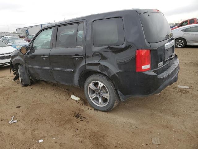 5FNYF4H34FB059344 - 2015 HONDA PILOT SE BLACK photo 2