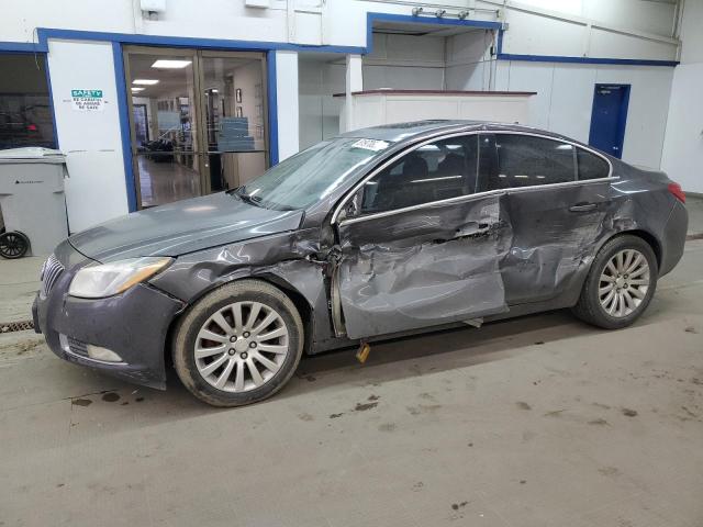 W04GX5GVXB1089396 - 2011 BUICK REGAL CXL GRAY photo 1