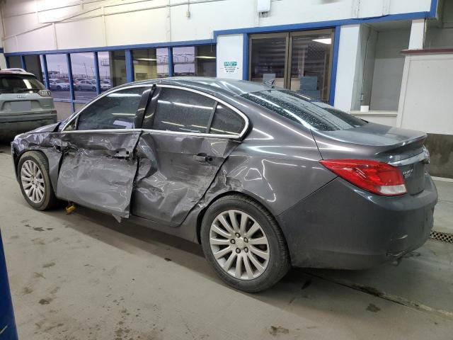 W04GX5GVXB1089396 - 2011 BUICK REGAL CXL GRAY photo 2