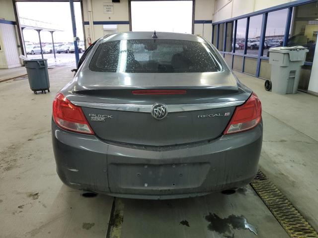 W04GX5GVXB1089396 - 2011 BUICK REGAL CXL GRAY photo 6