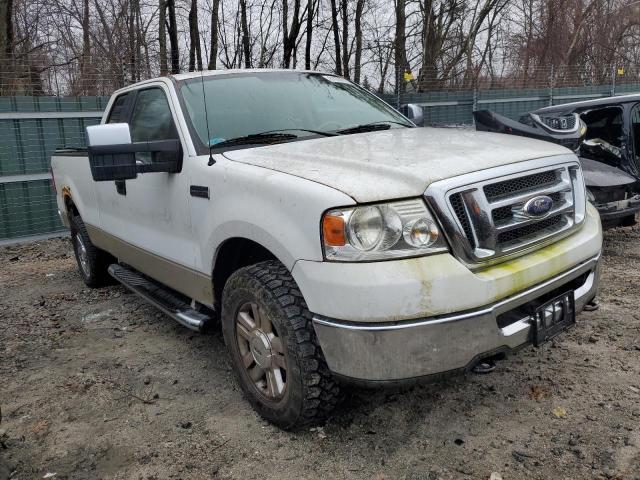 1FTPX14518FB57924 - 2008 FORD F150 WHITE photo 4