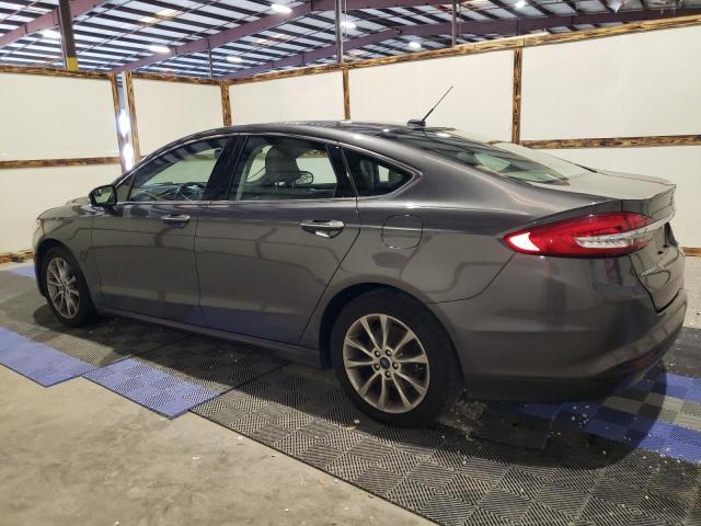 3FA6P0HD6HR374725 - 2017 FORD FUSION SE GRAY photo 2