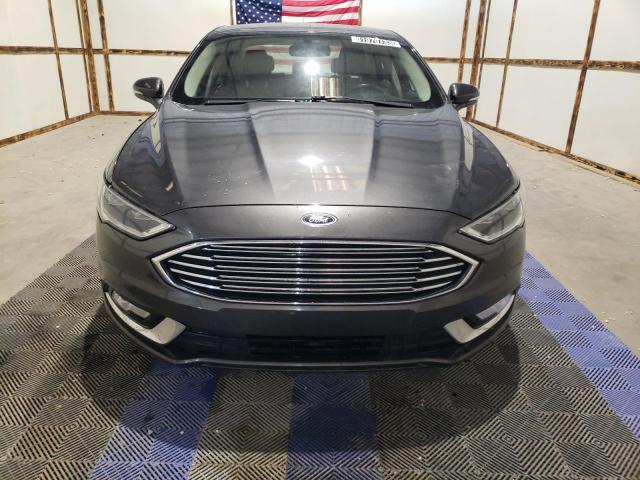 3FA6P0HD6HR374725 - 2017 FORD FUSION SE GRAY photo 5