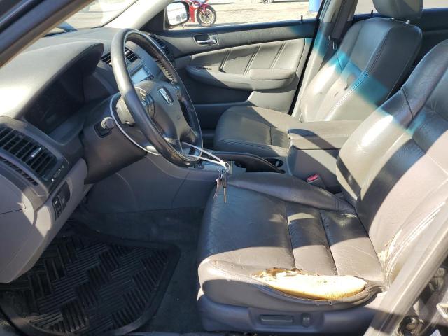 1HGCM66514A103436 - 2004 HONDA ACCORD EX BLUE photo 7