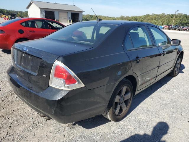 3FAHP07Z99R135032 - 2009 FORD FUSION SE BLACK photo 3