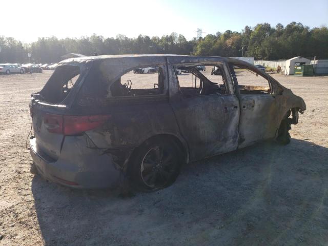 5FNRL6H90PB045570 - 2023 HONDA ODYSSEY ELITE Blau Foto 3