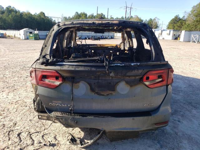 5FNRL6H90PB045570 - 2023 HONDA ODYSSEY ELITE Blau Foto 6