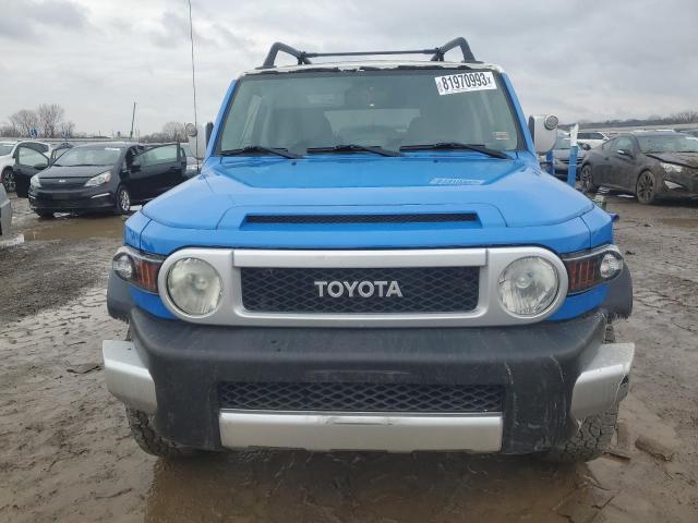 JTEBU11F270013344 - 2007 TOYOTA FJ CRUISER BLUE photo 5