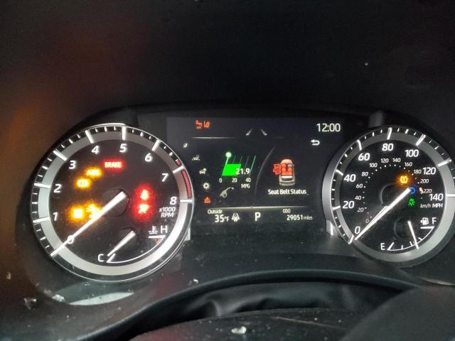 5TDGZRAH0NS118583 - 2022 TOYOTA HIGHLANDER XLE BLACK photo 9