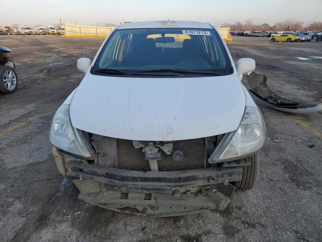 3N1BC1CP1CK247719 - 2012 NISSAN VERSA S WHITE photo 5