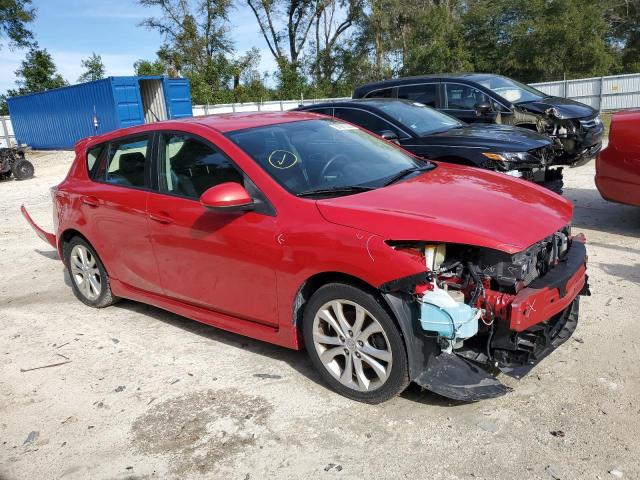 JM1BL1K55B1488485 - 2011 MAZDA 3 S RED photo 4