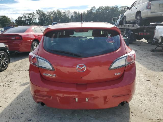 JM1BL1K55B1488485 - 2011 MAZDA 3 S RED photo 6