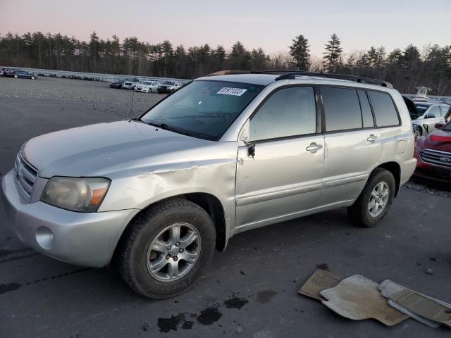 JTEEP21A240013192 - 2004 TOYOTA HIGHLANDER SILVER photo 1