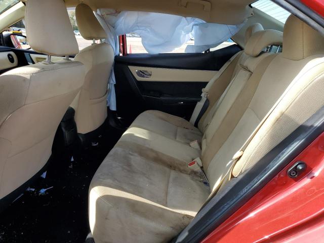 2T1BURHEXHC813414 - 2017 TOYOTA COROLLA L Rot Foto 10