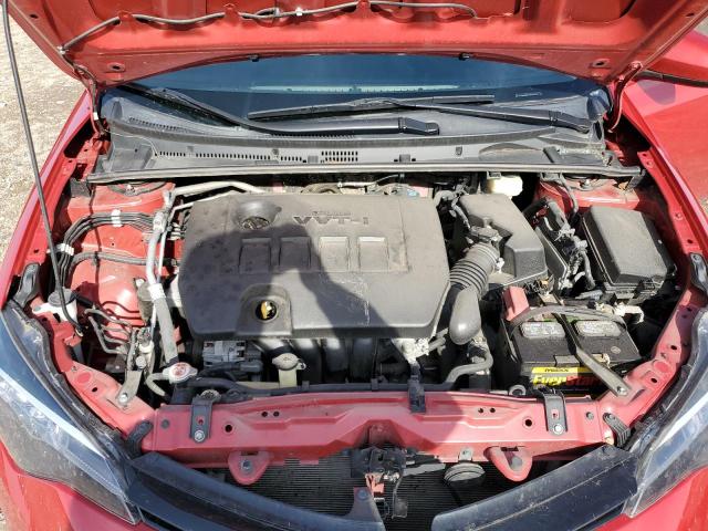 2T1BURHEXHC813414 - 2017 TOYOTA COROLLA L Rot Foto 11