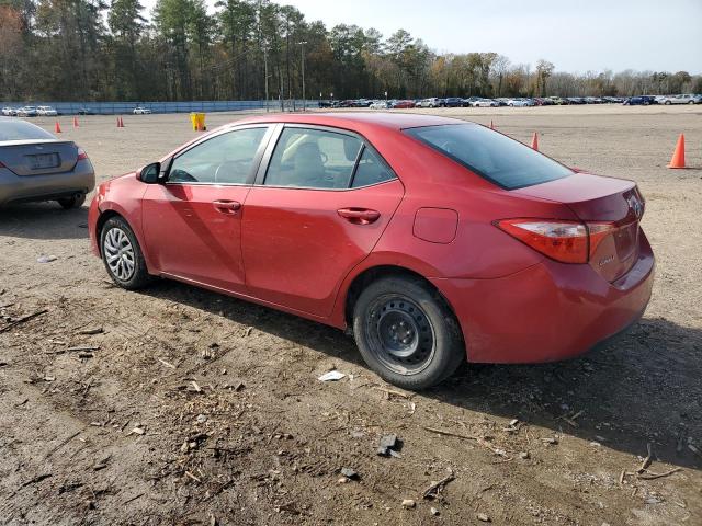 2T1BURHEXHC813414 - 2017 TOYOTA COROLLA L RED photo 2