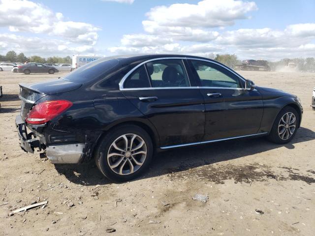 55SWF4KB2GU170823 - 2016 MERCEDES-BENZ C 300 4MATIC BLACK photo 3