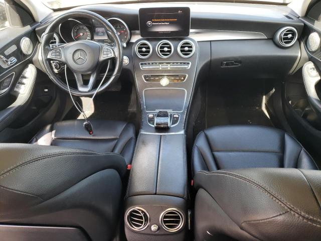 55SWF4KB2GU170823 - 2016 MERCEDES-BENZ C 300 4MATIC BLACK photo 8