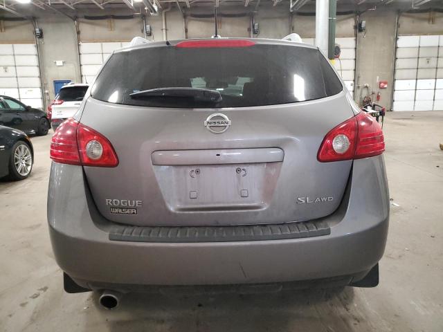 JN8AS58V28W110346 - 2008 NISSAN ROGUE S GRAY photo 6