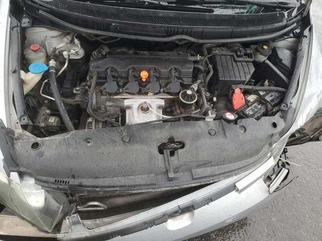 2HGFA16598H331037 - 2008 HONDA CIVIC LX SILVER photo 11