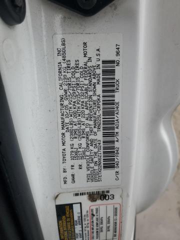 5TETX22NX6Z170243 - 2006 TOYOTA TACOMA ACCESS CAB Ağ foto 12