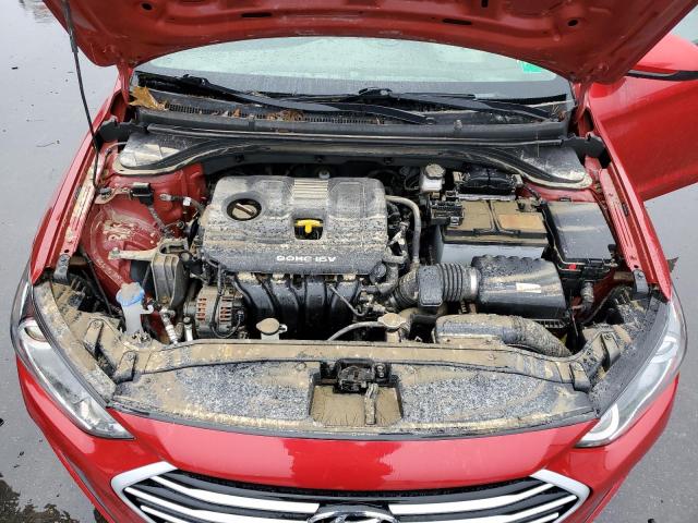 5NPD74LF0HH126569 - 2017 HYUNDAI ELANTRA SE RED photo 11