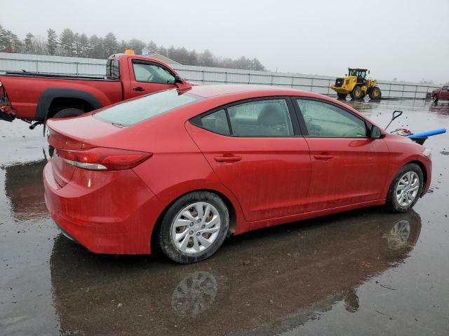 5NPD74LF0HH126569 - 2017 HYUNDAI ELANTRA SE RED photo 3