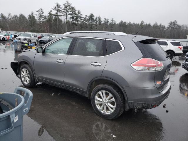 KNMAT2MV7GP711838 - 2016 NISSAN ROGUE S GRAY photo 2