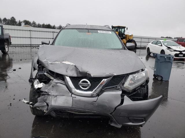 KNMAT2MV7GP711838 - 2016 NISSAN ROGUE S GRAY photo 5