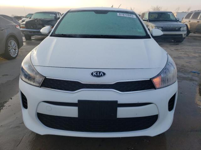 3KPA24AB7KE251856 - 2019 KIA RIO S WHITE photo 5