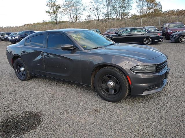 2C3CDXAT0JH212434 - 2018 DODGE CHARGER POLICE GRAY photo 2