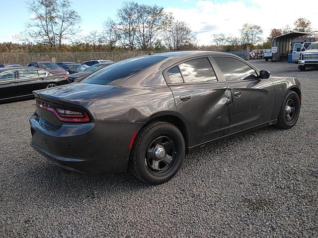 2C3CDXAT0JH212434 - 2018 DODGE CHARGER POLICE GRAY photo 3
