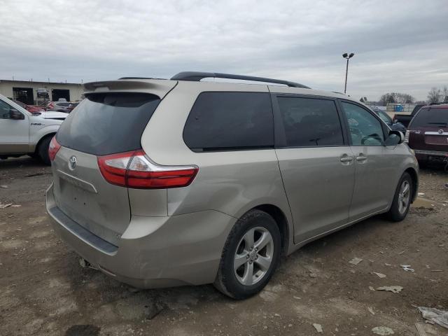 5TDKK3DC9FS643297 - 2015 TOYOTA SIENNA LE GOLD photo 3