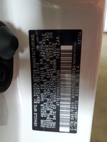 4T1B31HK6JU507454 - 2018 TOYOTA CAMRY LE 白色 照片 13