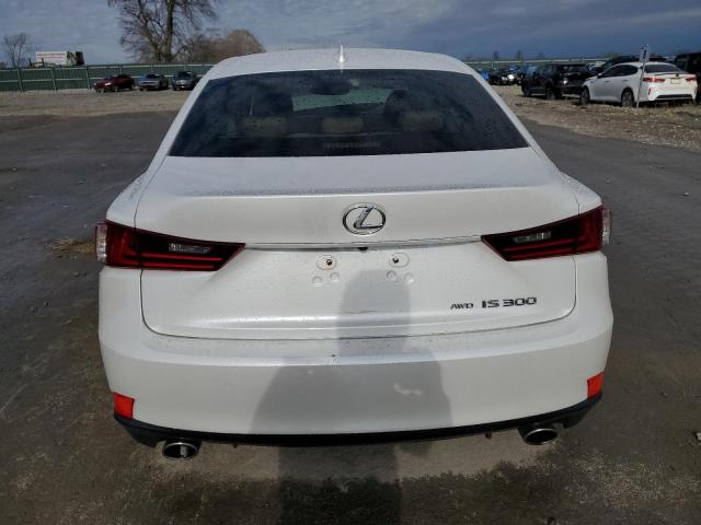 JTHCM1D21G5014441 - 2016 LEXUS IS 300 WHITE photo 6